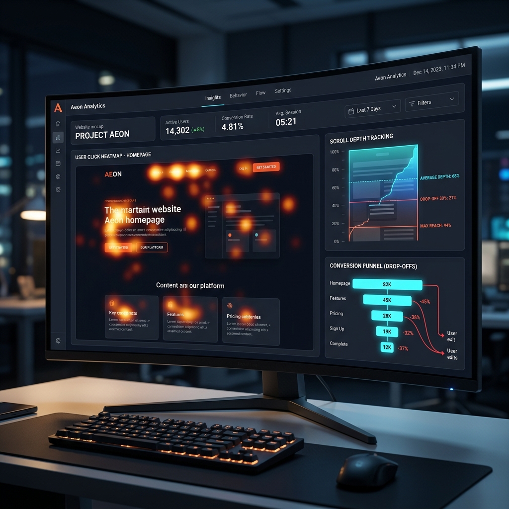 CRO Conversion Heatmapping