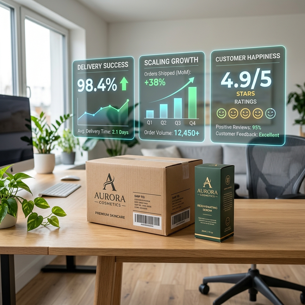 Branded E-commerce Packaging & Delivery