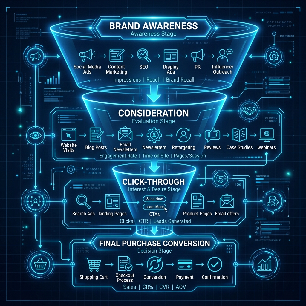 Growth Minds Performance Marketing Funnel Blueprint